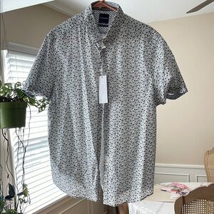 Floral Print Men's Shirt